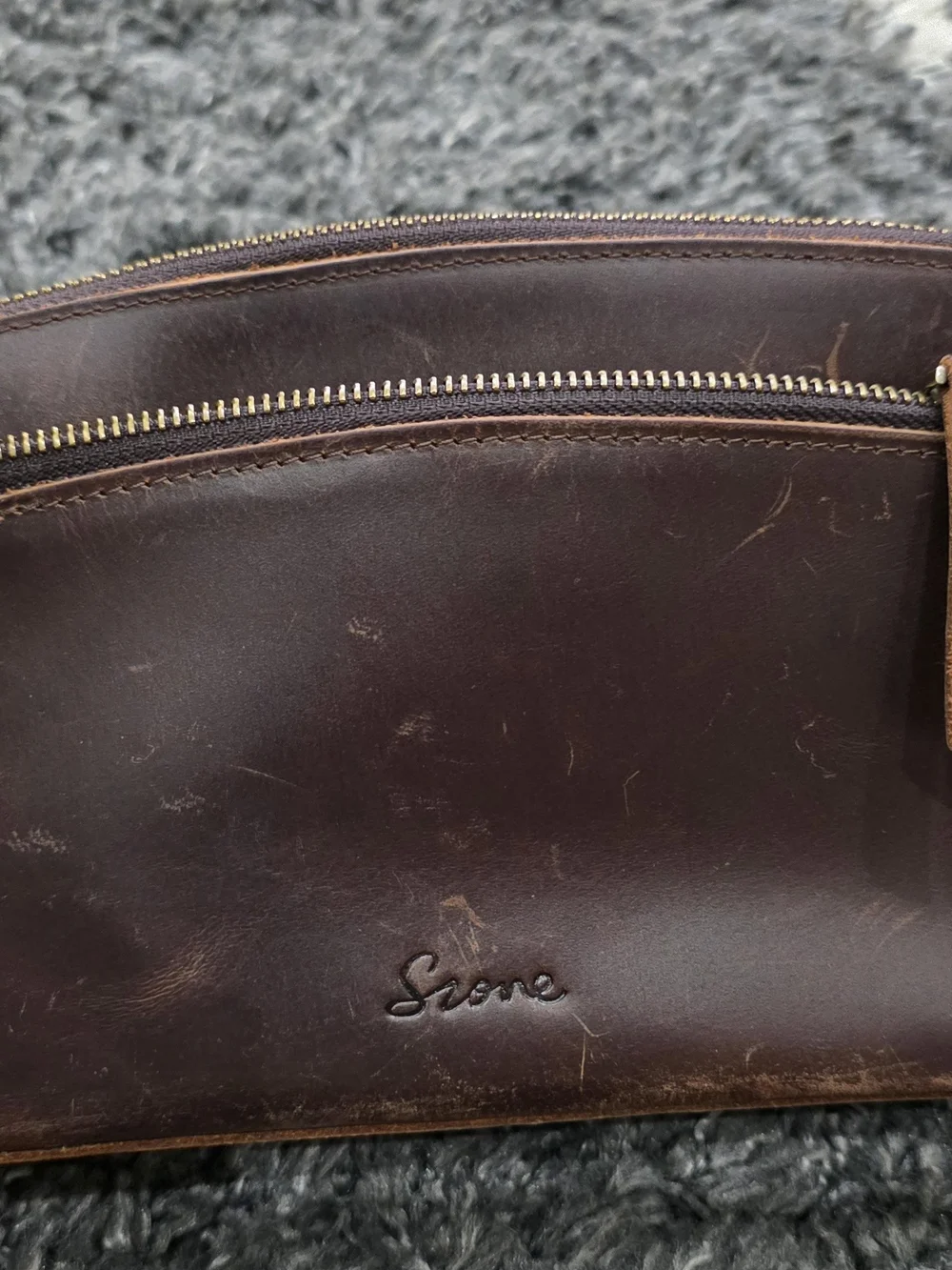 S-Zone Small Genuine Leather Crossbody Bags For Women Purse And Handbag Wristlet